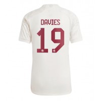 Koszulka piłkarska Bayern Munich Alphonso Davies #19 Strój Trzeci 2023-24 tanio Krótki Rękaw